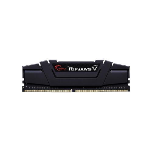 GSKILL 16GB (1x16) RipjawsV Siyah DDR4 3200Mhz F4-3200C16S-16GVK CL16 1.35V Tek Modül Ram 